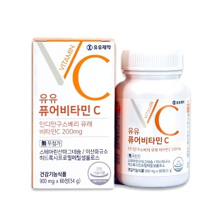 유유제약 퓨어 비타민C 900mg x 60캡슐